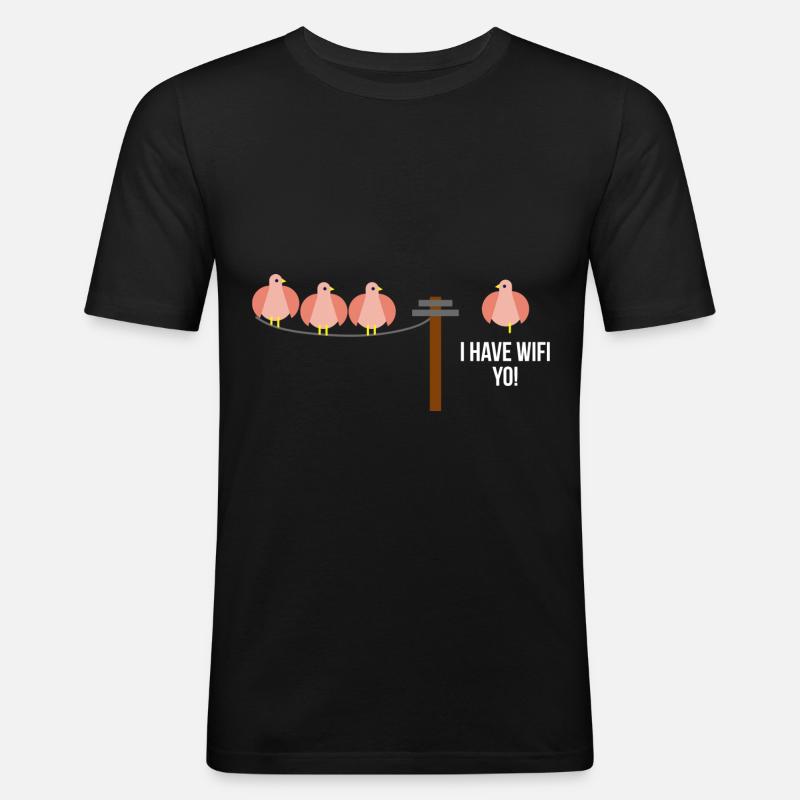 Coder Software Développeur - T-shirt près du corps Homme - noir