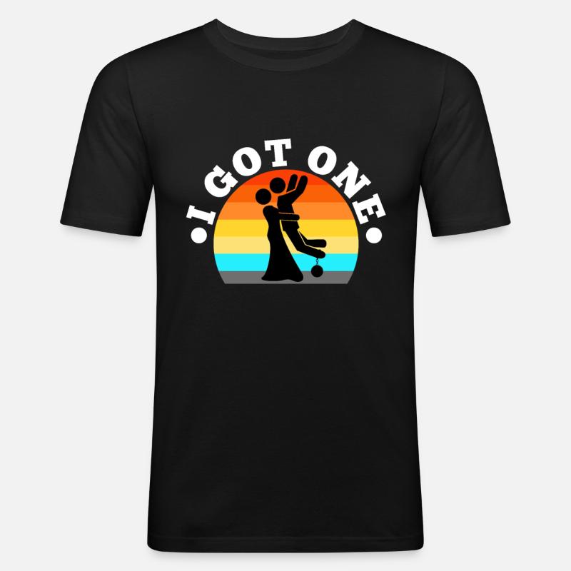 I Got One Bride - Men's Slim Fit T-Shirt - black