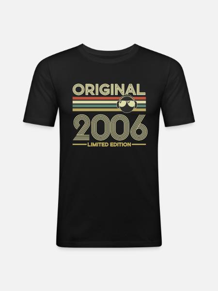 2006 - Men's Slim Fit T-Shirt - black