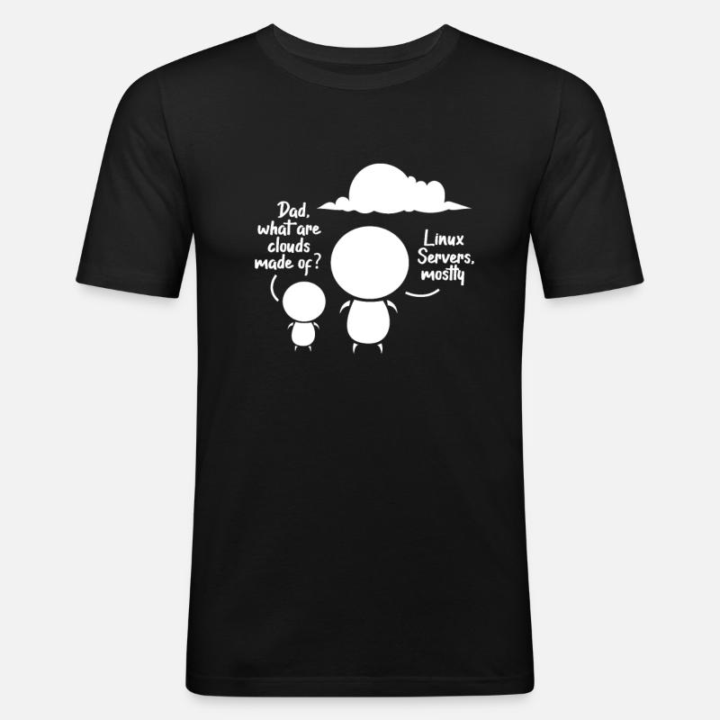 Softwareentwickler - Männer Slim Fit T-Shirt - Schwarz