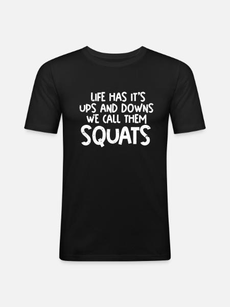 Remise en forme - T-shirt près du corps Homme - noir
