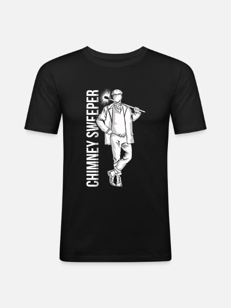 Schornsteinfeger - Men's Slim Fit T-Shirt - black