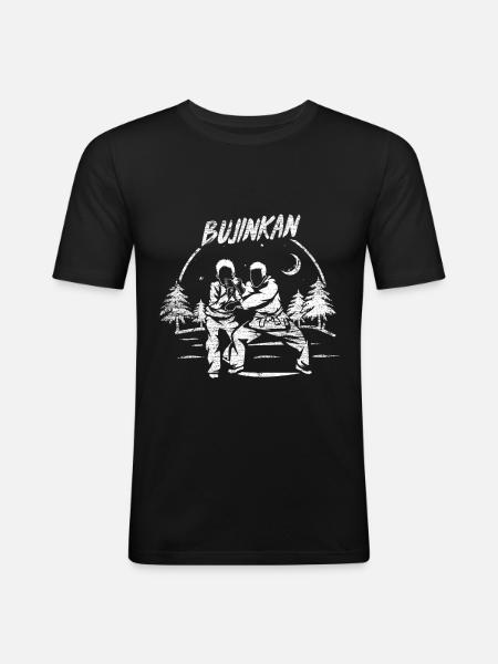 Bujinkan gift - Men's Slim Fit T-Shirt - black