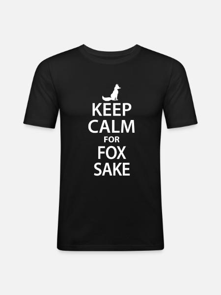 Fox - Men's Slim Fit T-Shirt - black