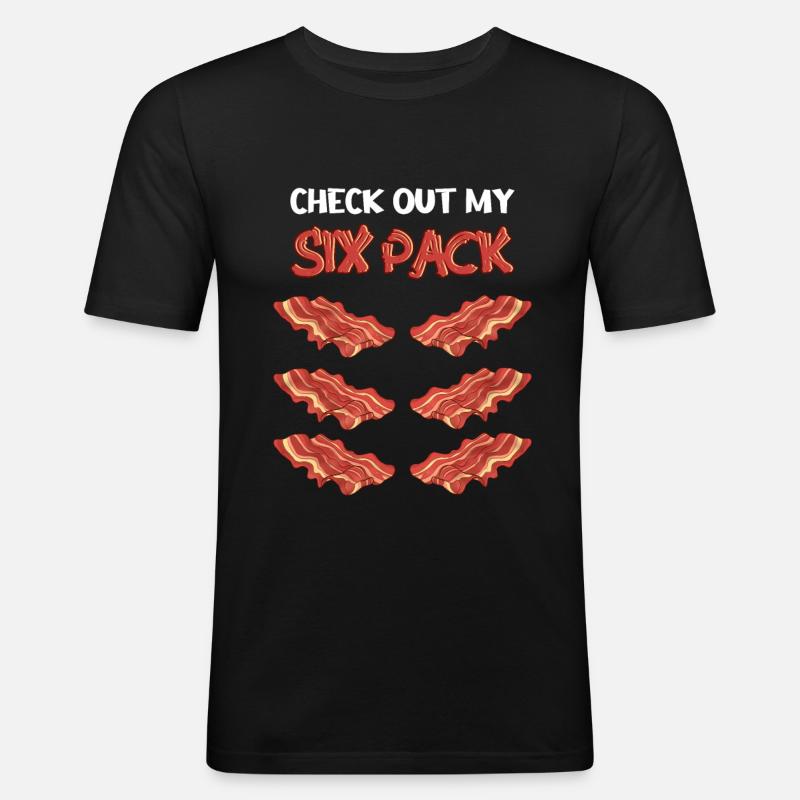 Speck - Männer Slim Fit T-Shirt - Schwarz