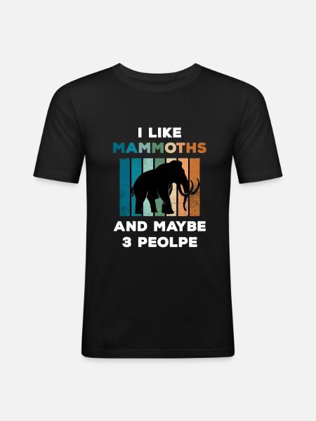Mammut - Männer Slim Fit T-Shirt - Schwarz