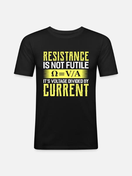 Physics Physicist Science Chemistry Gift - Men's Slim Fit T-Shirt - black