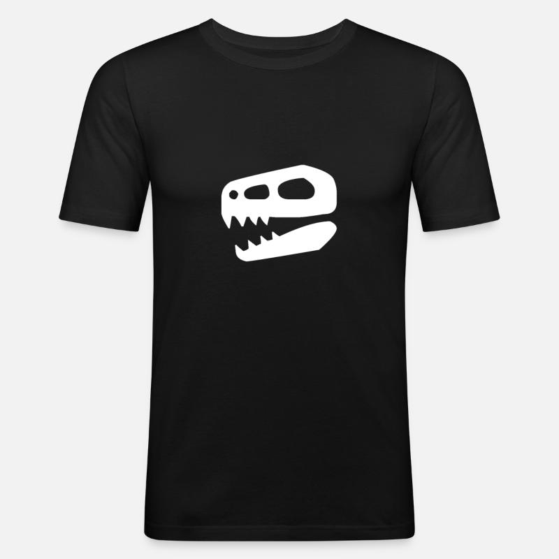 Dino - Men's Slim Fit T-Shirt - black