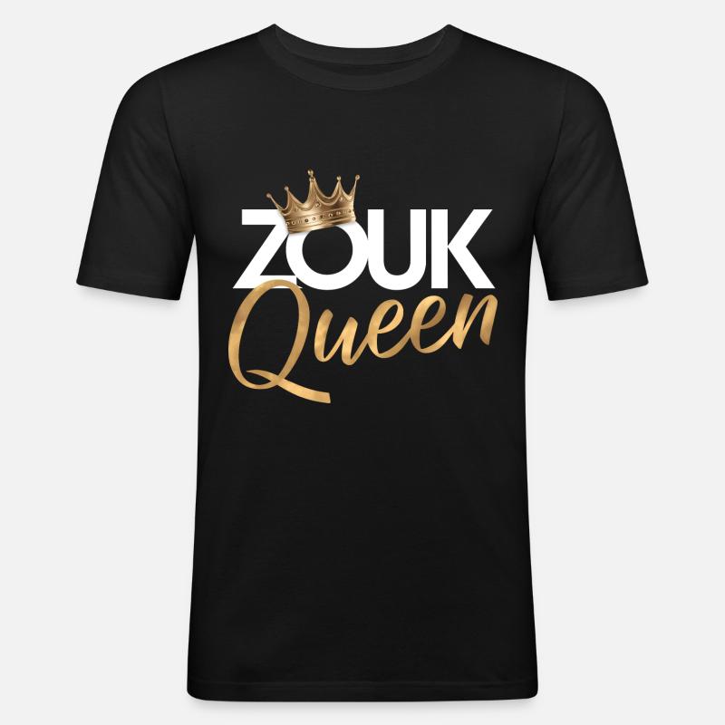 Zouk Dance Gift - Men's Slim Fit T-Shirt - black