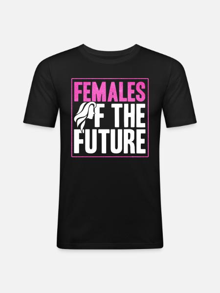 Gender equality Gender equality - Men's Slim Fit T-Shirt - black