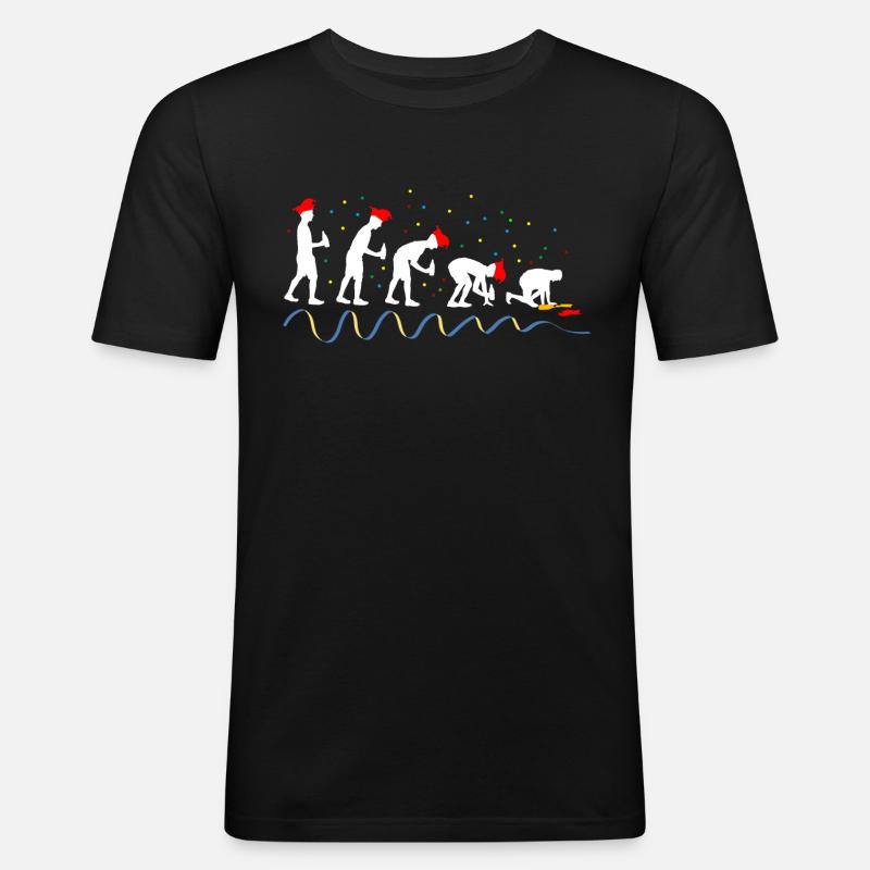 Carnival Evolution Carnival - Men's Slim Fit T-Shirt - black