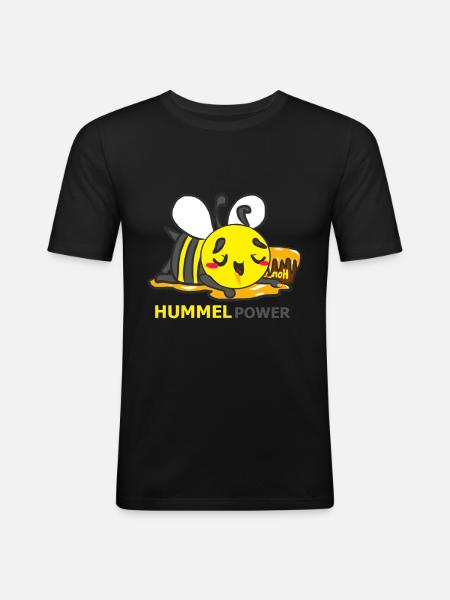 HUMMEL - Männer Slim Fit T-Shirt - Schwarz
