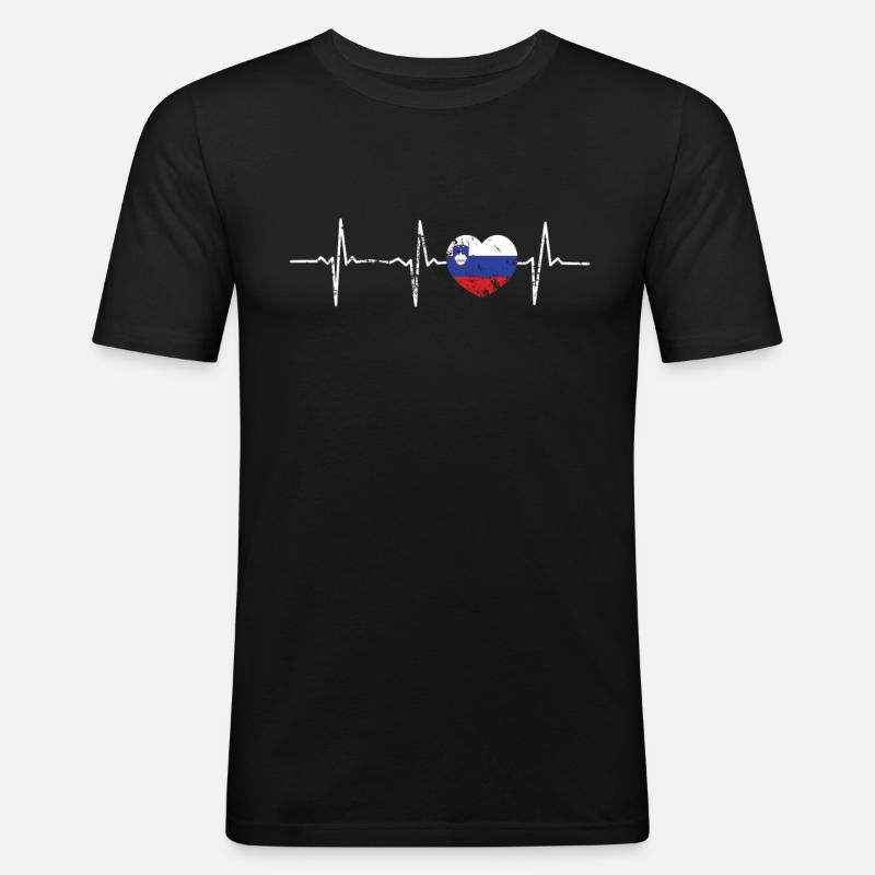 Geschenk - Männer Slim Fit T-Shirt - Schwarz