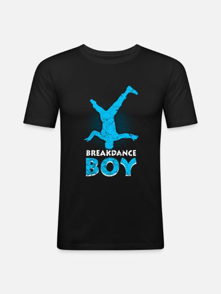 Breakdance Young Dancers Breakdancing - Men's Slim Fit T-Shirt - black
