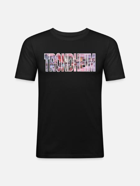 Trondheim - Men's Slim Fit T-Shirt - black