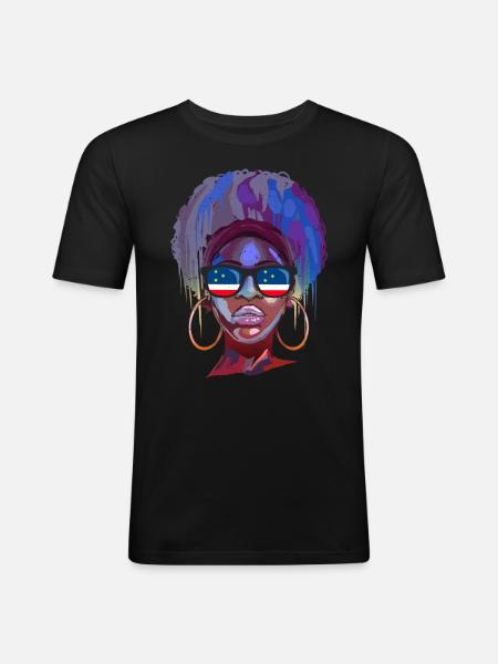 Gagauzia - Men's Slim Fit T-Shirt - black