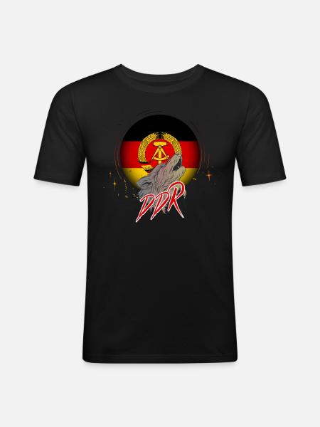 DDR - Men's Slim Fit T-Shirt - black