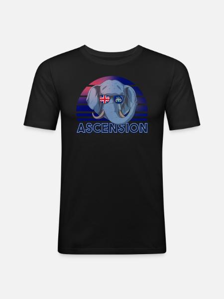 Ascension - Men's Slim Fit T-Shirt - black