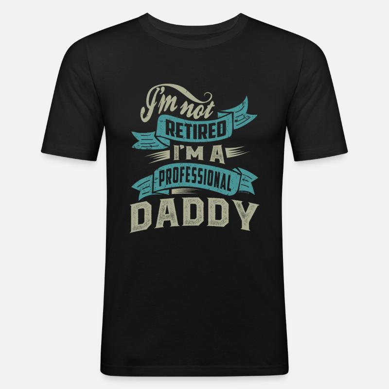 I'm a Professional Daddy - Men's Slim Fit T-Shirt - black