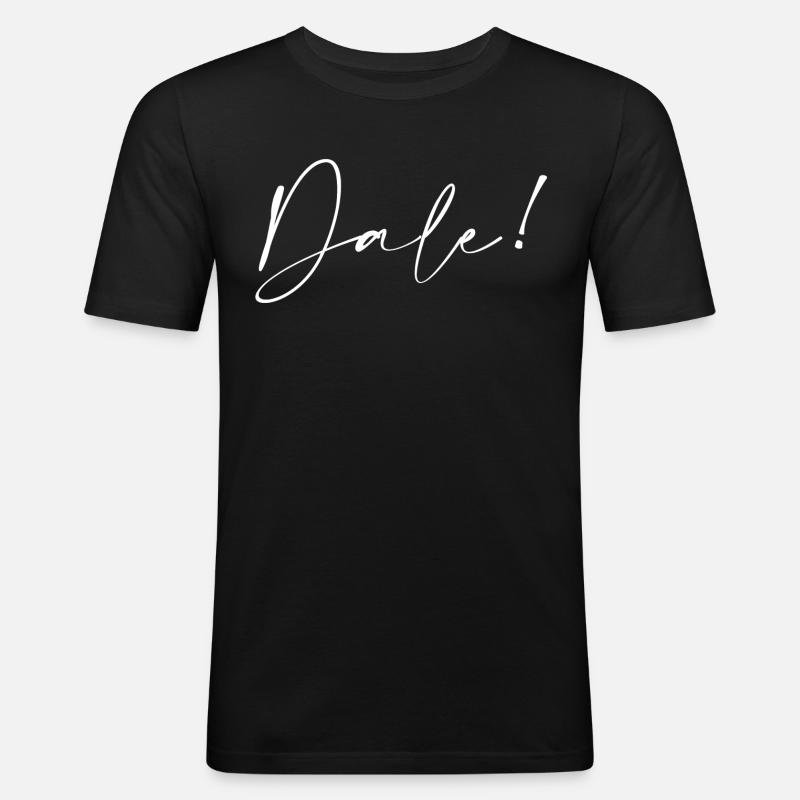 Okay - Männer Slim Fit T-Shirt - Schwarz