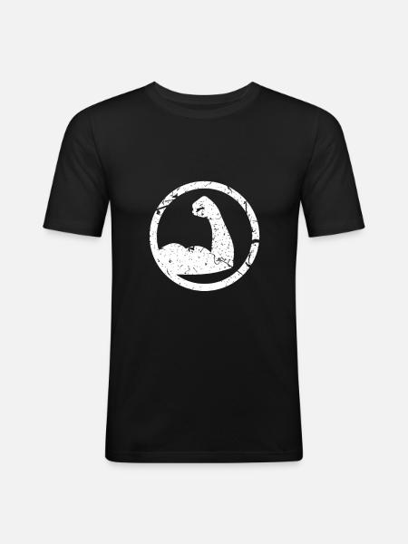 Muscle - Men's Slim Fit T-Shirt - black