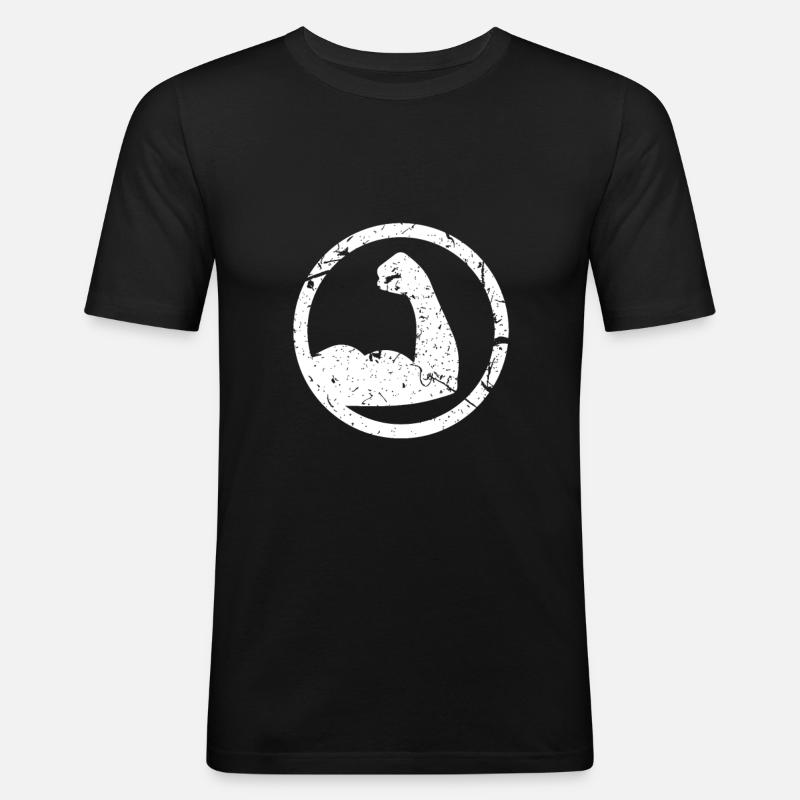 Muscle - Men's Slim Fit T-Shirt - black