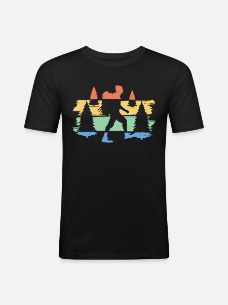 Hiking Hiking Wanderer Gift - Men's Slim Fit T-Shirt - black