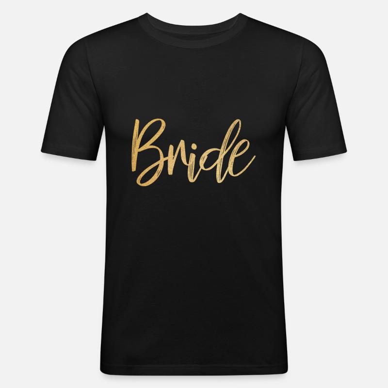 Junggesellenabschied - Männer Slim Fit T-Shirt - Schwarz