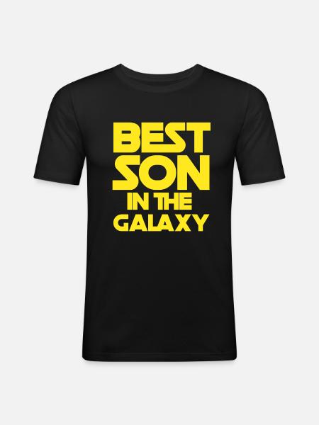 Best Son - Men's Slim Fit T-Shirt - black