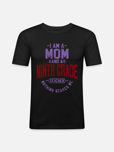 Lehrerin - Männer Slim Fit T-Shirt - Schwarz
