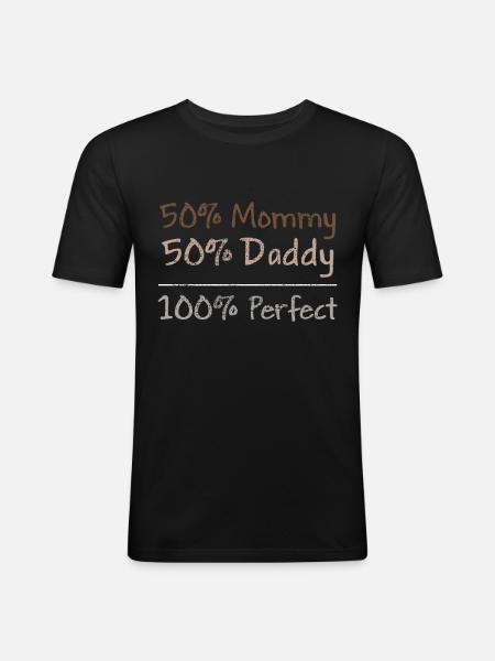 Birth gift - Men's Slim Fit T-Shirt - black