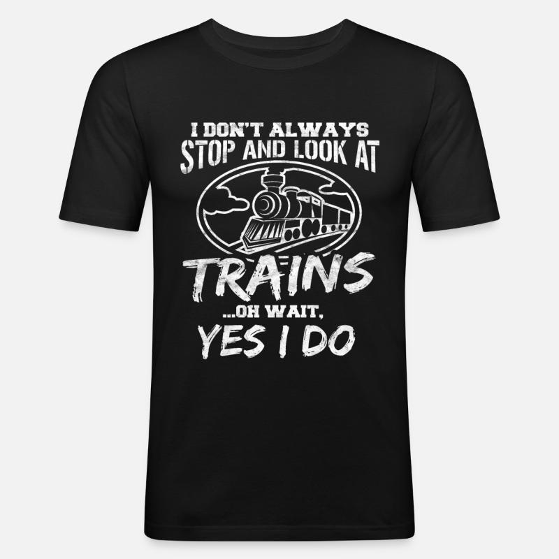 Zuege - Männer Slim Fit T-Shirt - Schwarz