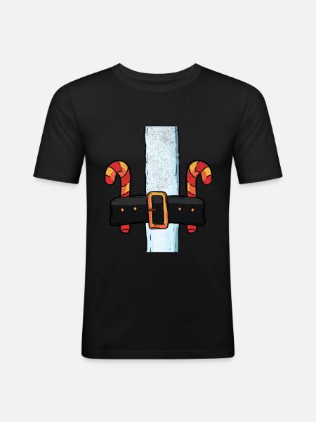 Nicholas - Men's Slim Fit T-Shirt - black