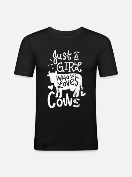 Cowgirls - Men's Slim Fit T-Shirt - black