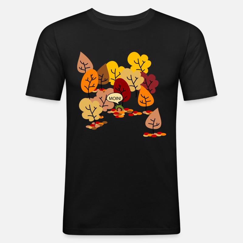 blithely - Men's Slim Fit T-Shirt - black