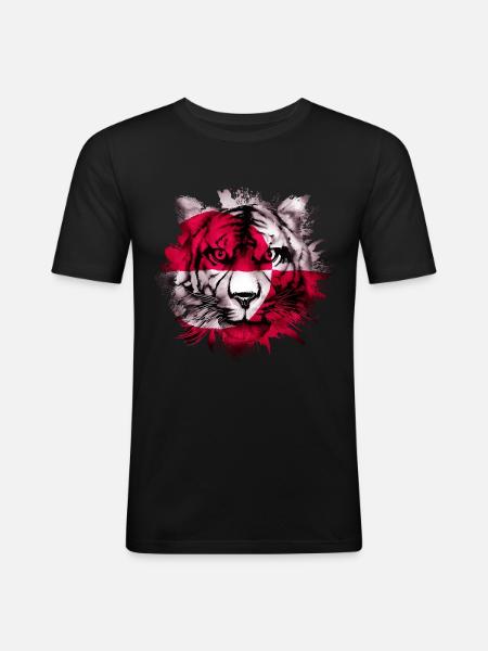 Greenland - Men's Slim Fit T-Shirt - black