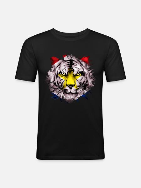 Saba - Men's Slim Fit T-Shirt - black