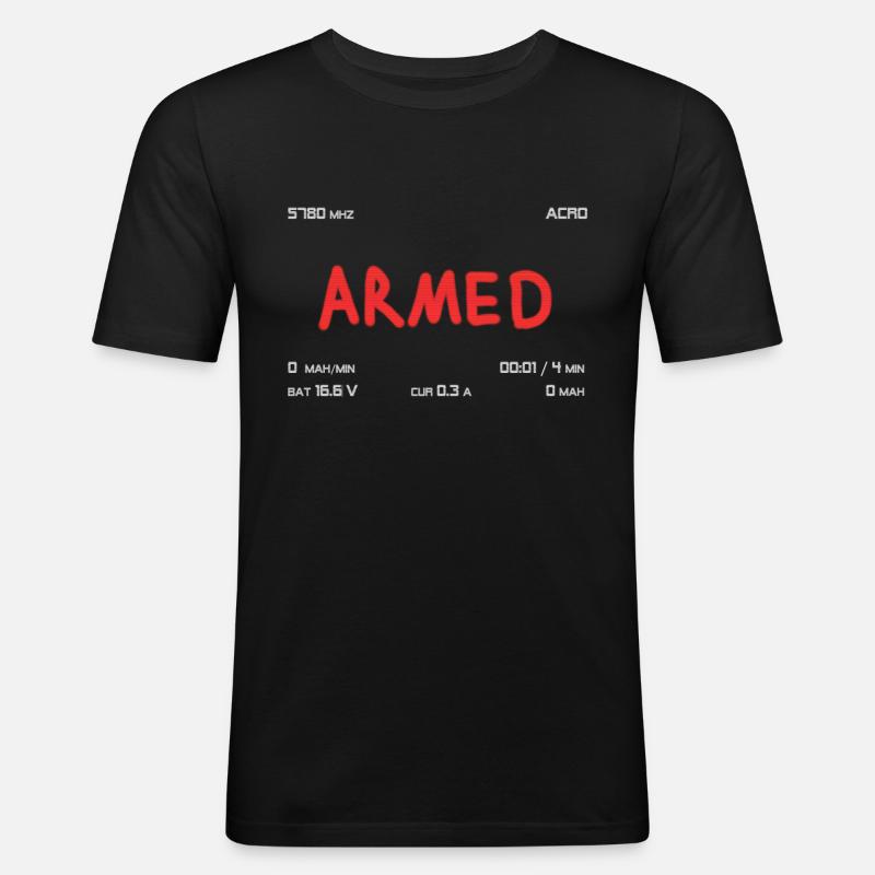 OSD Startup - Men's Slim Fit T-Shirt - black