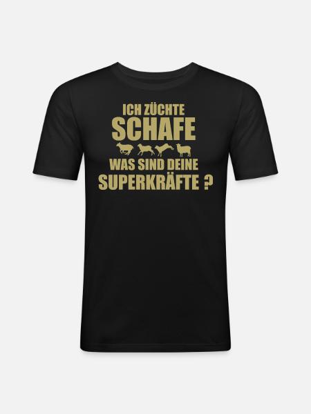 Sheep Sheep Sheep Breeder Gift - Men's Slim Fit T-Shirt - black