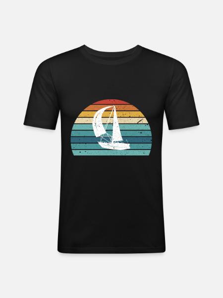 veil - Men's Slim Fit T-Shirt - black
