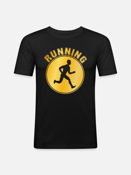Jog - Men's Slim Fit T-Shirt - black