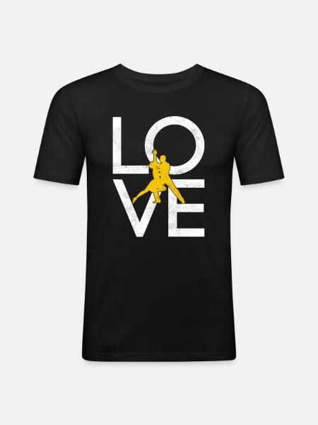 Dance - Men's Slim Fit T-Shirt - black