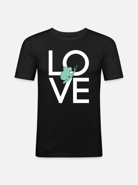 Koala - Männer Slim Fit T-Shirt - Schwarz