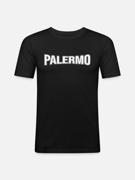 Palermo - Men's Slim Fit T-Shirt - black