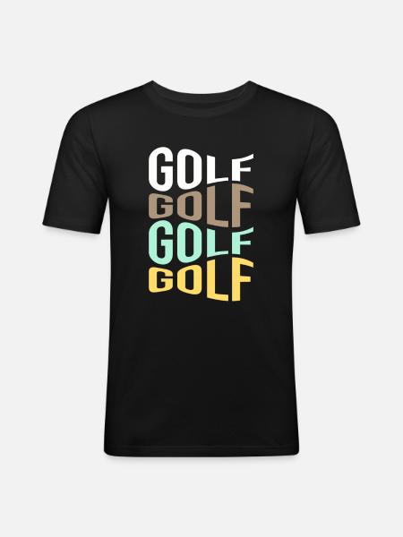 gulf - Men's Slim Fit T-Shirt - black