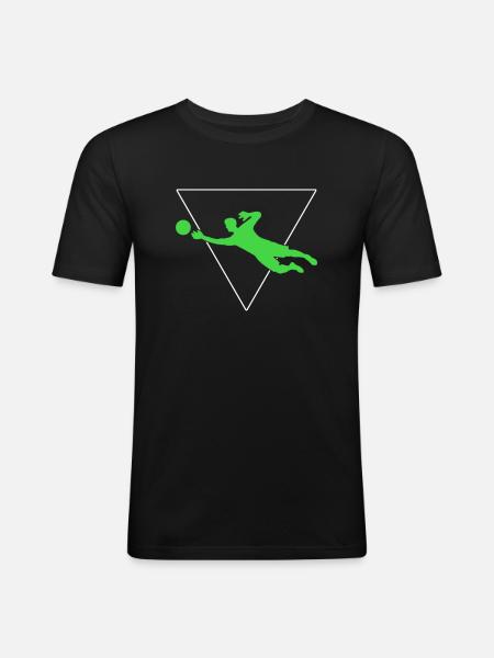 Goalkeeper - Men's Slim Fit T-Shirt - black