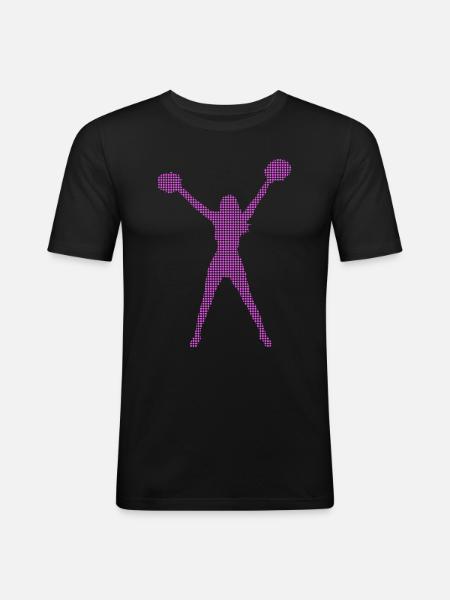 Cheerleading - Men's Slim Fit T-Shirt - black