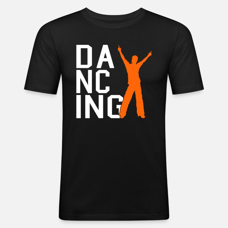 Dance - Men's Slim Fit T-Shirt - black