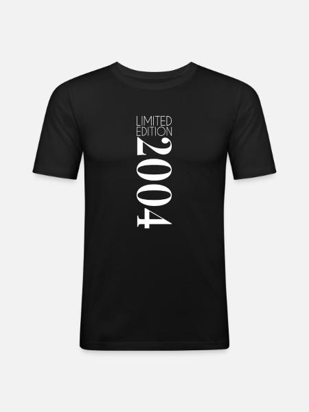 Limited Edition 2004 - Men's Slim Fit T-Shirt - black