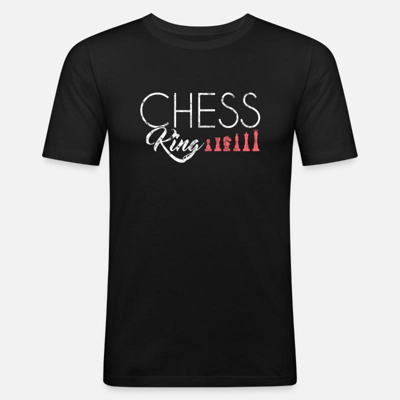Chess King - Men's Slim Fit T-Shirt - black